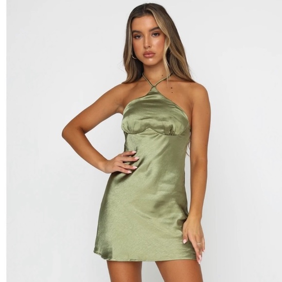 White Fox Boutique Green Dress | Poshmark